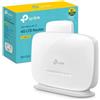 TP-Link TL-MR105 Cat4 Router 4G LTE Wireless N300Mbps, Router WiFi con Sim, Port