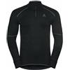 Odlo (TG. XL) Odlo Uomo Maglia funzionale a maniche lunghe con zip ACTIVE X-WARM ECO