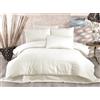 Nuit Des Rêves Elegant Cream XL Quilt Cover Set (1 Duvet Cover 155 x 200 cm, 1 Pillowcase 80 x 80 cm) | 80% cotone, 20% poliestere, 229 thread Count | Lavabile in lavatrice a 30 °C, Twin