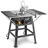 STAHLWERK TKS-1800 ST sega circolare da banco con 1800 watt 5000 giri/min | orientabile fino a 45 gradi | inclusa lama di precisione da 254 mm per tutti i tipi di legno e pannelli in fibra di legno