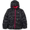 Levi's Lvg Box Fit Aop Puffer 4Ef842, Piumino Pesante Bambine e ragazze, Nero, 14 anni