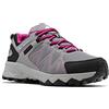 Columbia Peakfreak 2 Outdry, Scarpe da trekking ed escursionismo impermeabili a vita bassa Donna, Monument/Wild Fuchsia 2024 , 39 EU
