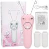 Brrnoo hair machine electric hair remover, Epilatore per la rimozione dei del viso per donne, filettatrice elettrica per il viso, epilatore fisico per donne, host + filo di cotone + cavo