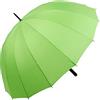 iX-brella - Ombrello XXL leggero a 16 raggi, con comoda impugnatura morbida, diametro 1,29 metri, rosa., 100 cm, Ombrello per partner con aprimano.