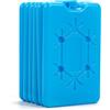 Bafiwu Set di 6 mattoncini refrigeranti per frigo o borsa frigo, piccole, 200 ml, ultra sottili, grandi per borsa per il trasporto del freddo, 12 ore di raffreddamento, elementi di raffreddamento piatti per