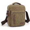 Foino Borse a Spalla Uomo Borse a Mano Grande Capacità Borsa a Tracolla Viaggio Borse e Messenger con Molte Tasche Borsa Laterale Durevole Sacchetto per Libri Scuola