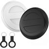 Generico Mini dispositivo GPS Tracker Anti-Smarrimento - Localizzatore di dispositivi anti-smarrimento per animali domestici, bambini, auto, portafogli, chiavi (iOS/Android, cronologia di 7 giorni) (NERO)