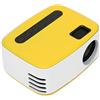 Elprico Mini Proiettore, Mini Proiettore Portatile 1080P con Altoparlante Integrato, Proiettore Cinematografico da 20000 Ore Compatibile con Smartphone per Viaggi in Campeggio a Casa(Spina UE)