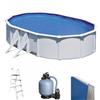 Gre Fidji Ovale 500x300x120cm - Piscina fuori terra in acciaio