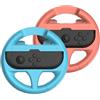 Subsonic - Confezione da 2 volanti per Nintendo Switch e Switch 2 JoyCons - Compatibile con Switch e Switch 2 Joy-con - Blu e rosso