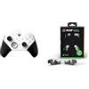 Xbox Elite Bluetooth Wireless Controller Series 2 - Core Edition (White) + SCUF Elite Series 2 Paddles for Elite Series 1 & 2
