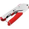 Greluma 1 Pz Pinza crimpatrice per cavi coassiali RG59/RG6 tipo F, pinza spelafili per compressione coassiale