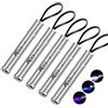 WholeFire 5 Pack Lampada Penna Ricaricabile, Mini Torcia EDC Ultra-Compatta, Torcia Elettrica 500 Lumen con 3 modalità, Lampada di Ispezione Medica per Campeggio e Esterni Riparazione