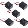 Stemedu 5 PZ 12V Piezoelettrico Attivo Buzzer Elettrico Allarme Buzzer Continuo Beep Sounder Piezo Buzzers High Decibel 110dB Sirena Speaker DC 6-15V
