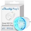 Shelly Plug S Gen3 Bianco - Presa Intelligente Wi-Fi (Tipo F), Misurazione Consumi, 12A, 2500W, Matter, Nessun Hub Richiesto, Controllo da Remoto, Programmi Smart, Alexa, Google Home, Apple HomeKit