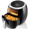 GarveeMore Friggitrici ad aria, Friggitrice ad aria Friggitrice 8 predefiniti, Touch Screen LED, Finestra di Visualizzazione, 8L Cucina Friggitrice Aria Calda se senza Olio