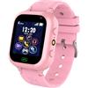 Moikmlih Smartwatch Bambini,Orologio Bambina Telefono con SIM SMS 25 Giochi SOS Fotocamera Sveglia musica Contapassi registratore,Orologio Bambini Regali di Natale per ragazze e ragazzi dai 4 ai 12 anni