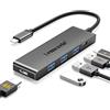 Lemorele Hub USB C 5-in-1, Alluminio Docking Station USB C con 1*HDMI 4K@30HZ, 1*USB-A 3.0, 2*USB-A 2.0, 1*PD 100W, USB Adattatore per Macbook Air/Pro, iPad Pro, Windows, Switch, Android, iOS