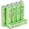 AXFEE Batterie Ricaricabili AAA ad, 1,2V 600mAh Ni-MH Ricaricabili, Batterie Ricaricabili Alta Capacità, per Telecomandi, Corde Luminose, Giocattoli, ecc (Pre-caricate, confezione da 10)