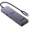 UGREEN Revodok Pro 106 10Gbps Hub USB C HDMI 4K 60Hz Adattatore Type C 3.2 Gen 2 PD 100W Carica Docking Station Compatibile con MacBook Pro Air M3 M2 M1, iPad, iPhone 16 Pro Max