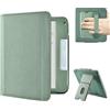 E NET-CASE Custodia per 7 Kobo Libra Colour (2024) / Kobo Libra 2 (2021) eReader - Stand Cover Protettiva Case con Card Slot e Hand Strap, Auto Sveglia/Sonno, Copertura del Supporto in Pelle PU Premium
