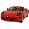 Welly Modellino Alfa Romeo 4C rosso