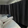 OUQIWEN Tende Divisorie Auto Set di 3 - Privacy 95% Oscurante per Lunotto & Finestrini Laterali, Cordoncino Rimovibile Installazione Facile