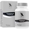 Carnium Botanicals Magnesium Complex - Magnesio Bisglicinato ad Alta Biodisponibilità con Magnesio Citrato, Magnesio Taurato, Vitamina B6 e Manganese - 60 Capsule Vegane