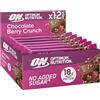 Optimum Nutrition Crunchy Protein Bar (12x55g) Cioccolato Bacche Crunch