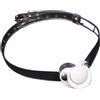 Generic Simpatico ciuccio Bocca aperta Gag Plug Bondage for adulti Restrizioni Giocattoli Palla Bdsm Sesso for donna Juegos Sexuales Coppie Giocattolo del sesso Fetish(S710-White)