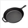 EMPOTEC Padella Tegame in Ghisa da 30cm Ideale per Cottura Carne, Fritture, Grigliate Perfetta e Salutare