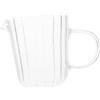 CRILSTYLEO piccola lattiera salsiera mini caraffa per crema fondi di caffè espresso latte per bambini chiaro tazzine caffe tazze caffe boccale di latte tazza di latte Bicchiere Transparent