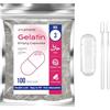 ATLEMISME Capsule di gelatina vuote misura 3