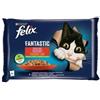 Felix Purina Cibo per gatti Felix Fantastic Pollo Manzo Carota Pomodoro 340 g