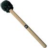 Meinl Percussion SB5, Bacchetta per Tamburo per samba, lunghezza 40.64 cm, 16, punta in feltro Nero da 3, 7.62 cm, Legno Naturale/Nero