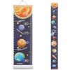 HIFOT Bambini Altezza Crescita Grafico misurazione, Spazio Cartone Tela Decorazioni Cameretta Bimba Parete Sospeso Righelli per Bambini Ragazze Della Camera 190 cm * 20 cm