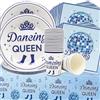 Doyomtoy Stoviglie per la Regina Danzante,61PcsTavole da Tavola festa Della Regina Ballerina Piatti Regina Bicchieri di Carta Asciugamani di carta Tovaglie Adatto per Festa di Compleanno una Ragazza