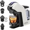 KOTLIE EM-308A Macchina Multifunzione 5 in 1 per Caffè Macinato, Capsule, ESE (44mm), Temperatura e Volume Regolabili