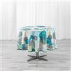 Douceur d'Intérieur Biancheria da tavola, Poliestere, Peachy Blu, (0) 180 cm