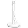 simplehuman KT1205 portarotolo da cucina con braccio a pressione, acciaio bianco
