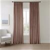 HPD Half Price Drapes VPYC-P Heritage-Tenda in Velluto Felpato (1 Pannello), Misto Poliestere, Wild Rose, 50W x 108L