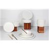 Cosy & Trendy White 8819139 - Servizio da tavola punto 18 pezzi, per 6 persone