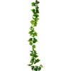 Flair Flower Ghirlanda artificiale per viticci, decorazione per albergo, ristorante, fai da te, foglie di vite, fiori artificiali, per matrimoni, feste, giardini, festival, decorazioni da parete