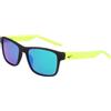 NIKE Livefree Classic Ev24011 Occhiali, Matte Gridiron/Green Mirror, 53/17/140 Uomo