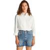 Tommy Jeans Tjw Reg Pinstripe Poplin Shirt Dw0Dw20290, Camicia a Maniche Lunghe, Donna, Bianco (Sugarplum Blue/Stripe), XS