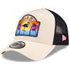 New Era Miami - Berretto regolabile A-Frame Trucker, colore: Beige, beige., Taglia unica
