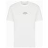 Armani Exchange Urban Delight, Printed Logo Lettering T-Shirt, Bianco Sporco, M Uomo