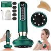 Cyqfei Velora - Massaggiatore Anti Cellulite, Velora Beauty Massaggiatore Anti Cellulite, Massaggio Anticellulite Elettrico Portatile Regolabile a 12 Livelli, per Pancia Schiena Vita Braccia Glutei (Verde)