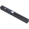 Tbest Scanner Portatile HD 900DPI Bacchetta a Colori per Documenti Foto Ricevuta 8,27 Pollici A4 Office di Viaggio Domestico (BLACK)