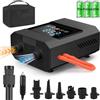 Ambesty 12000mAH Pompa Elettrica Ricaricabile SUP 20PSI, Pompa ad Aria Paddle Board Intelligente con Auto-Off, Connettore 12V DC & Type-C,Gonfiaggio e Sgonfiaggio a Due Stadi per Kayak,Tenda, Barca